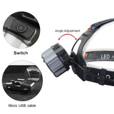 SNAPPY 'MONSTER'- 15000 LUMENS 5 CREE LED HEADLAMP XML