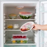 6pcs Reusable Stretch & Seal Lids