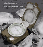 MULTIFUNCTIONAL MILITARY COMPASS SCALE WITH MAP MEASURER DISTANCE CALCULATOR FOR OUTDOOR