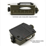MULTIFUNCTIONAL MILITARY COMPASS SCALE WITH MAP MEASURER DISTANCE CALCULATOR FOR OUTDOOR