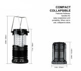 WATERPROOF PORTABLE SUPER BRIGHT LED CAMPING LANTERN