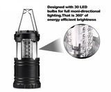 WATERPROOF PORTABLE SUPER BRIGHT LED CAMPING LANTERN