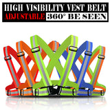 NO.1 REFLECTIVE VEST | YOUR BEST CHOICE TO STAY VISIBLE | ULTRA LIGHT & COMFY