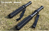 SELF-DEFENSE TACTICAL FLASHLIGHT -  INCLUDING 1X18650 BATTERY + CAR & WALL CHARGERS
