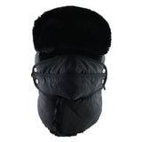 SNAPPY UNISEX MASK BOMBER HAT WITH SCARVE 5 COLORS