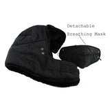 SNAPPY UNISEX MASK BOMBER HAT WITH SCARVE 5 COLORS