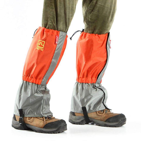 PAIR PROTECTIVE GAITERS FOR OUTDOORS - HIKING, SNOW, FISHING, HUNTING