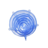 6pcs Reusable Stretch & Seal Lids