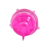 6pcs Reusable Stretch & Seal Lids