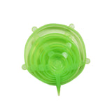 6pcs Reusable Stretch & Seal Lids