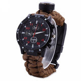 MULTIFUNCTIONAL 6 IN 1 PARA-CORD WATCH