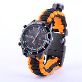 MULTIFUNCTIONAL 6 IN 1 PARA-CORD WATCH