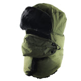SNAPPY UNISEX MASK BOMBER HAT WITH SCARVE 5 COLORS