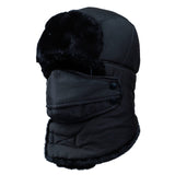 SNAPPY UNISEX MASK BOMBER HAT WITH SCARVE 5 COLORS