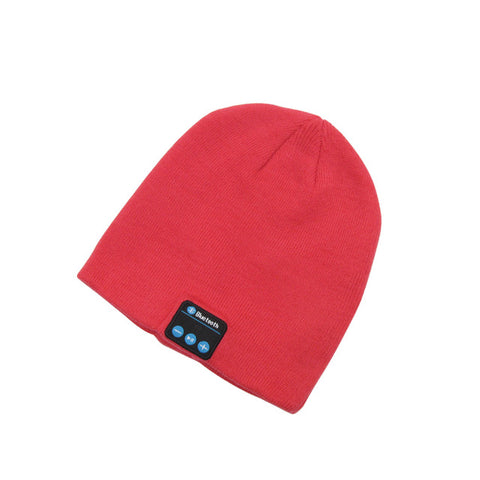 HD STEREO BLUETOOTH, WIRELESS SMART BEANIE MUSICAL HEADSET WITH BUILT-IN MIC