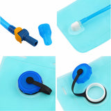 HYDRATION BLADDER WATER RESERVOIR 2L WITH INSULATED TUBE & SHUTOFF VALVE