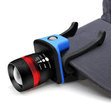 3 MODES LED CAP LIGHT ADJUSTABLE & ZOOMABLE HEADLAMP