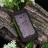 Waterproof Solar Power Bank with LED Light