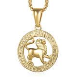 Luxury Zodiac Pendant Necklace