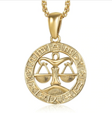 Luxury Zodiac Pendant Necklace