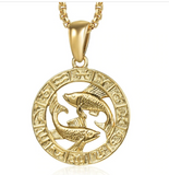 Luxury Zodiac Pendant Necklace