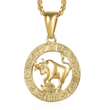 Luxury Zodiac Pendant Necklace