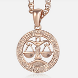 Luxury Zodiac Pendant Necklace