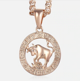 Luxury Zodiac Pendant Necklace
