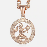 Luxury Zodiac Pendant Necklace
